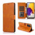 For Samsung Galaxy A72 5G / 4G Shockproof PU + TPU Leather Phone Case(Khaki) - 1