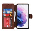 For Samsung Galaxy S22 5G Shockproof PU + TPU Leather Phone Case(Brown) - 4