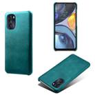 For Motorola Moto G 5G 2022 Calf Texture PC + PU Phone Case(Green) - 1