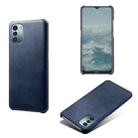 For Nokia G11 Calf Texture PC + PU Phone Case(Blue) - 1