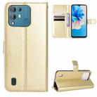 For Blackview A55 Pro Retro Crazy Horse Texture Leather Phone Case(Gold) - 1