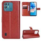 For Blackview A55 Pro Retro Crazy Horse Texture Leather Phone Case(Brown) - 1