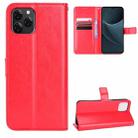 For Blackview A95 Retro Crazy Horse Texture Leather Phone Case(Red) - 1