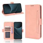 For Blackview A95 Skin Feel Calf Texture Card Slots Leather Phone Case(Pink) - 1