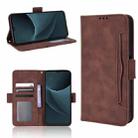 For Blackview A95 Skin Feel Calf Texture Card Slots Leather Phone Case(Brown) - 1