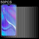 50 PCS 0.26mm 9H 2.5D Tempered Glass Film For OPPO RX17 Neo - 1