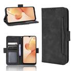 For OPPO Realme C31 Skin Feel Calf Texture Card Slots Leather Phone Case(Black) - 1