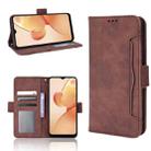 For OPPO Realme C31 Skin Feel Calf Texture Card Slots Leather Phone Case(Brown) - 1