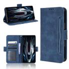 For Xiaomi Poco F4 GT / Redmi K50 Gaming Skin Feel Calf Texture Card Slots Leather Phone Case(Blue) - 1