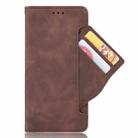 1 For Xiaomi Black Shark 5 RS Skin Feel Calf Texture Card Slots Leather Phone Case(Brown) - 6