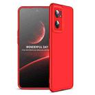 For OnePlus Nord CE 2 5G GKK Three Stage Splicing Full Coverage PC Case(Red) - 1