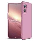 For OnePlus Nord CE 2 5G GKK Three Stage Splicing Full Coverage PC Case(Rose Gold) - 1