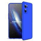 For OPPO Reno7 Global GKK Three Stage Splicing Full Coverage PC Case(Blue) - 1