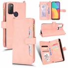 For Alcatel 1S 2021 / 3L 2021 Litchi Texture Zipper Leather Phone Case(Pink) - 1