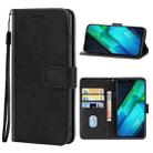 For Infinix Note 12i Leather Phone Case(Black) - 1