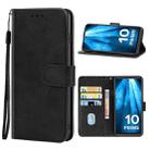 For Xiaomi Redmi 10 Prime 2022 Leather Phone Case(Black) - 1