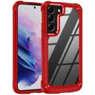 For Samsung Galaxy S22+ 5G TPU + PC Lens Protection Phone Case(Red) - 1