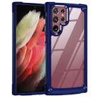 For Samsung Galaxy S22 Ultra 5G TPU + PC Lens Protection Phone Case(Blue) - 1