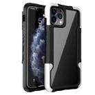For iPhone 13 Pro Armor Acrylic 3 in 1 Phone Case (White) - 1