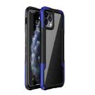 For iPhone 12 Pro Armor Acrylic 3 in 1 Phone Case(Blue) - 2