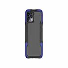 For iPhone 12 Pro Armor Acrylic 3 in 1 Phone Case(Blue) - 3