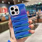 For iPhone 13 Pro Bubble Symphony TPU Phone Case (Blue) - 1