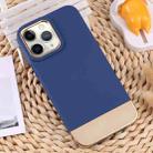 For iPhone 11 Pro Max TPU + Electroplated PC Phone Case (Blue) - 1