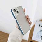 Hawkeye Skin Feel Phone Case For iPhone 13(Blue) - 1