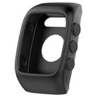 For POLAR M430 Silicone Watch Case(Black) - 1