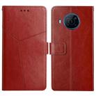 For Nokia X100 Y Stitching Horizontal Flip Leather Phone Case(Brown) - 1