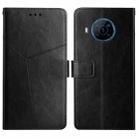 For Nokia X100 Y Stitching Horizontal Flip Leather Phone Case(Black) - 1