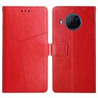 For Nokia X100 Y Stitching Horizontal Flip Leather Phone Case(Red) - 1