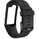 For POLAR A360 & 370 Textured Watch Band(Black) - 1