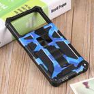 For Xiaomi Poco X4 Pro 5G Camouflage Armor Kickstand TPU + PC Magnetic Phone Case(Dark Blue) - 2