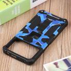 For Xiaomi Poco X4 Pro 5G Camouflage Armor Kickstand TPU + PC Magnetic Phone Case(Dark Blue) - 4