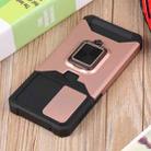 For Samsung Galaxy A33 5G Sliding Camera Cover Design PC + TPU Shockproof Phone Case(Rose Gold) - 4