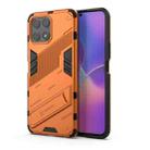 For Honor X30i / Play6T Pro / X8 Punk Armor PC + TPU Phone Case with Holder(Orange) - 1