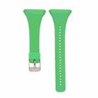 For POLAR FT4 & FT7 Silicone Watch Band(Green) - 1