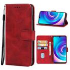 For TCL 30T T603DL Leather Phone Case(Red) - 1