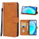 For OnePlus Nord CE 2 Lite 5G Leather Phone Case(Brown) - 1