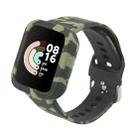 For Xiaomi Redmi Watch Camouflage Silicone Watch Band(Army Green) - 1