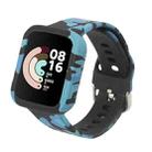 For Xiaomi Redmi Watch 2 / 2 Lite Camouflage Silicone Watch Band(Blue) - 1