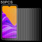 50 PCS 0.26mm 9H 2.5D Tempered Glass Film For Samsung Galaxy Xcover6 Pro - 1