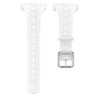 For POLAR Polar FT60 Women's Silicone Watch Band(White) - 1