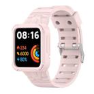 For Xiaomi Redmi Watch 2 Lite/Watch Lite 2/Watch Lite/Redmi Watch 2/Redmi Watch Silicone Integrated Watch Band(Light Pink) - 1