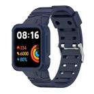 For Xiaomi Redmi Watch 2 Lite/Watch Lite 2/Watch Lite/Redmi Watch 2/Redmi Watch Silicone Integrated Watch Band(Midnight Blue) - 1