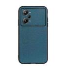 For OPPO K10 Pro 5G Accurate Hole Genuine Leather Phone Case(Green) - 1