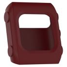 For POLAR V800 Silicone Watch Case(Red Wine) - 1
