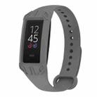 For Amazon Halo View Silicone Integrated Watch Band(Grey) - 1