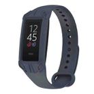 For Amazon Halo View Silicone Integrated Watch Band(Blue Grey) - 1